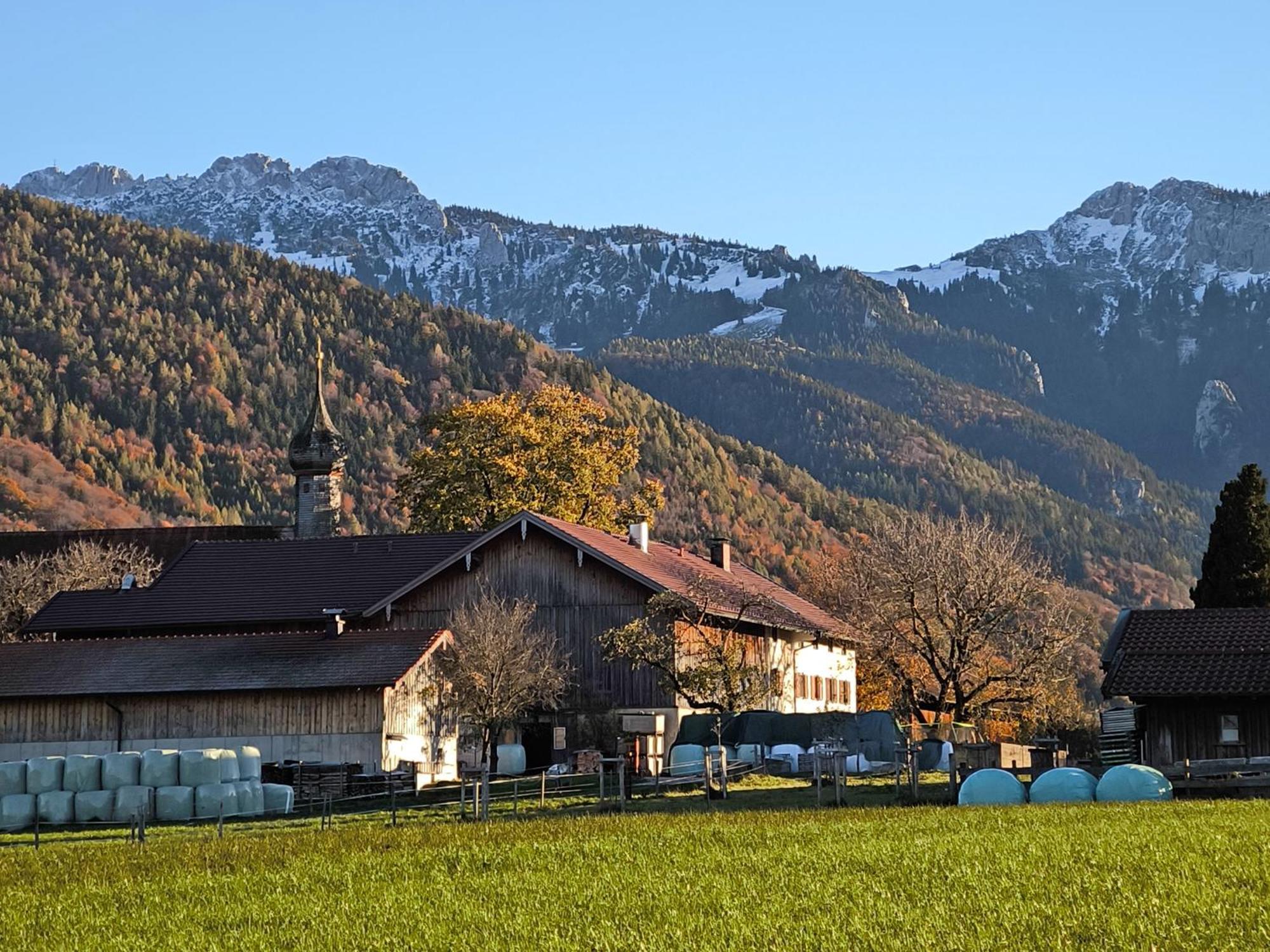 Bauernhof Geigerhof Villa Aschau im Chiemgau Exterior foto